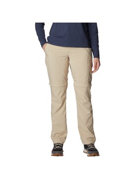 Columbia Columbia Spodnie dresowe Columbia Silver Ridge Utility Convertible Pant Beżowy Regular Fit