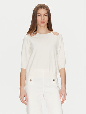 TWINSET TWINSET Džemperis 251TP3490 Écru Loose Fit