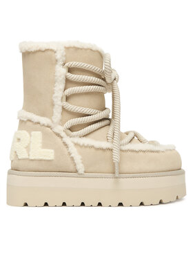 KARL LAGERFELD KARL LAGERFELD Schneeschuhe Skylar Ski KL49676 Hellbeige