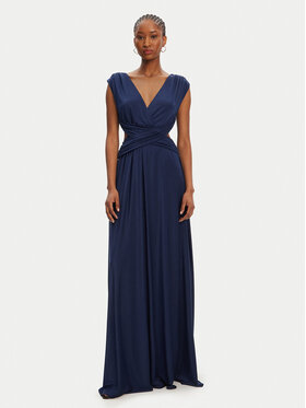 ACCESS FASHION ACCESS FASHION Rochie de seară 53-3389-391 Albastru Slim Fit