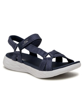 Skechers Skechers Sandały On-The-Go 600 15316 NVY Granatowy