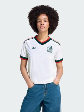 adidas adidas Koszulka techniczna 165851 Biały Regular Fit