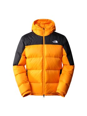 The North Face The North Face Kurtka zimowa DIABLO DOWN HOODIE Pomarańczowy Regular Fit