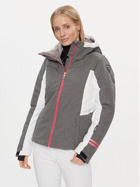 Rossignol Rossignol Lyžařská bunda Courbe RLKWJ12 Šedá Regular Fit