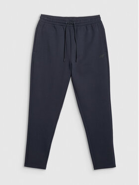 4F 4F Spodnie dresowe ESSENTIAL 2 Granatowy Regular Fit