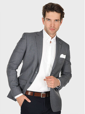 Evenemen Evenemen Marynarka BENVICO NAVY Granatowy Slim Fit