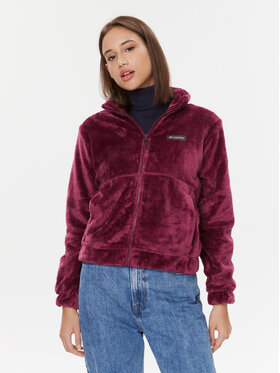 Columbia Columbia Polár kabát Fireside™ FZ Jacket Piros Regular Fit
