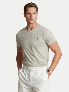 Polo Ralph Lauren Polo Ralph Lauren Póló Bsr 710680785 Szürke Custom Slim Fit