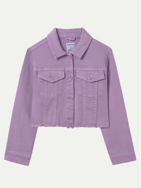 Mayoral Mayoral Geacă de blugi 6406 Violet Regular Fit
