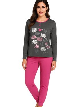 Infiore Infiore Piżama PTC0564 Kolorowy Comfortable Fit