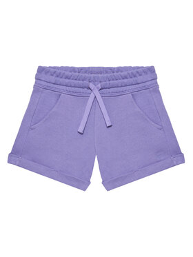 United Colors Of Benetton United Colors Of Benetton Športové kraťasy 3J68C901C Fialová Regular Fit