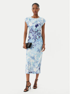 Hale Bob Hale Bob Φόρεμα κοκτέιλ Thora 5ZLG662A Γαλάζιο Slim Fit