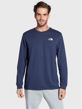 The North Face The North Face Longsleeve Simple Dome NF0A3L3B Bleumarin Regular Fit