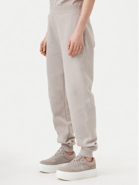 Calvin Klein Jeans Calvin Klein Jeans Spodnie dresowe Raised J20J224841 Szary Relaxed Fit