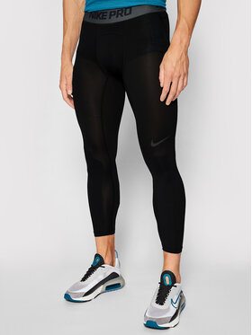 Nike Nike Leggings Pro 3/4 Basketball AT3383 Fekete Tight Fit
