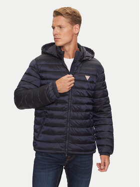 Guess Guess Daunenjacke M4YL99 WG922 Dunkelblau Regular Fit