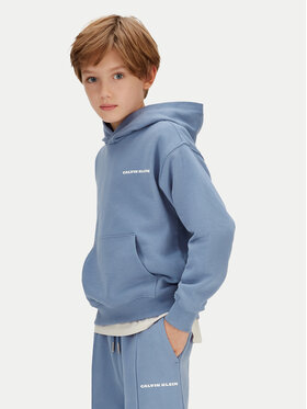 Calvin Klein Jeans Calvin Klein Jeans Bluză IB0IB02618 Albastru Relaxed Fit