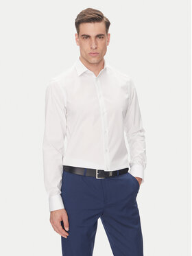 Calvin Klein Calvin Klein Πουκάμισο LV019EU029 Λευκό Slim Fit