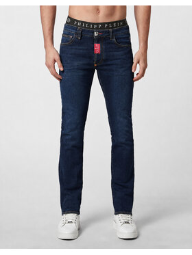 PHILIPP PLEIN PHILIPP PLEIN Jeansy 31788 Niebieski Straight Fit