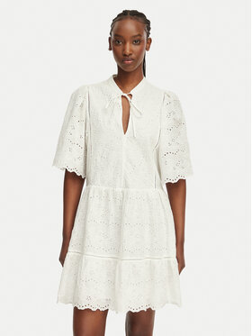 BOSS BOSS Sommerkleid C_Denvita 50559091 Weiß Regular Fit