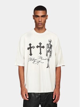MADE BY SOCIETY MADE BY SOCIETY T-Shirt Inner - T17458 Biały Basic Fit