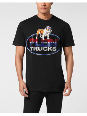 PHILIPP PLEIN PHILIPP PLEIN T-Shirt 26199 Černá Regular Fit