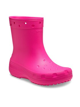 Crocs Crocs Kalosze Classic Rain Boot 208363 Różowy