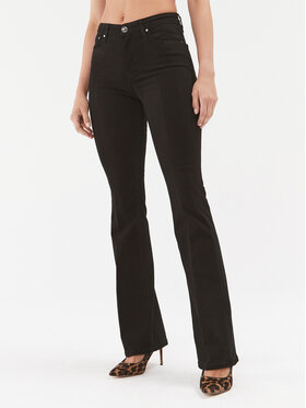 Guess Guess Дънки Sonia W3BA0L WFQYA Черен Flare Fit