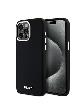 DKNY DKNY Etui na telefon iPhone 15 Pro Max Czarny