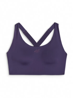 4F 4F Biustonosz sportowy MULTI ACTIVE Fioletowy