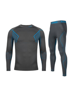Alpinus Alpinus Komplet bielizny termoaktywnej Active Base Layer Szary