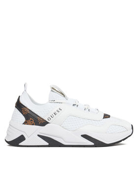 Guess Guess Snīkeri Geniver2 FLPGE2 FAL12 Balts