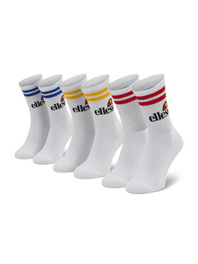Ellesse Ellesse Zestaw 3 par wysokich skarpet unisex Pullo SAAC1208 Biały