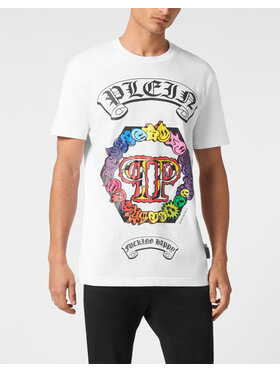 PHILIPP PLEIN PHILIPP PLEIN T-shirt 22225 Bianco Regular Fit