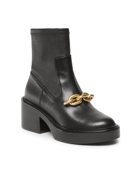 Coach Coach Čizme Kenna Leather Bootie CK031 Crna