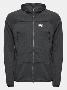 Millet Millet Džemperis Fusion Grid Hoodie M Miv9024 Juoda Active Fit