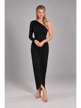 Aurora Aurora Sukienka wieczorowa Isis Czarny Feminine Fit
