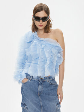 Custommade Custommade Bluse Samantha 999777224 Blau Regular Fit