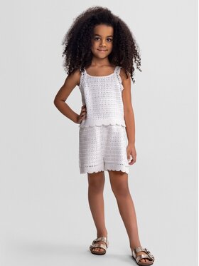 minoti minoti Kombinezon 30KNIT152 Biały