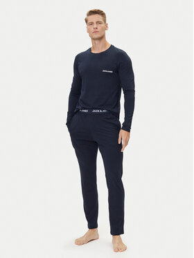 Jack&Jones Jack&Jones Pyžamo Everest 12273632 Tmavomodrá Standard Fit