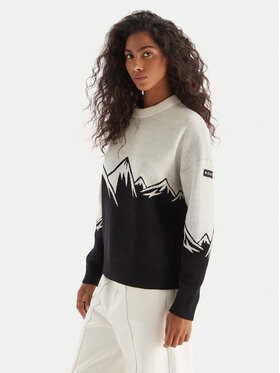 Roxy Roxy Sweter Cozy Sound ERJSW03657 Czarny Regular Fit