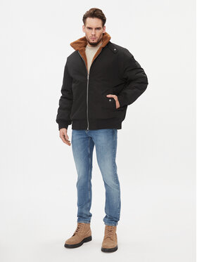 Calvin Klein Jeans Calvin Klein Jeans Яке бомбър J30J324123 Кафяв Oversize