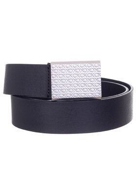 Calvin Klein Calvin Klein Pasek Męski CLEAN PLAQUE MONO 35 MM K50K508326 Czarny