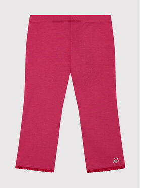 United Colors Of Benetton United Colors Of Benetton Legginsy 3MT1I0820 M Różowy Slim Fit