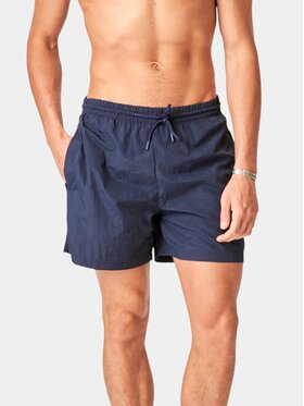 TeeShoppen TeeShoppen Szorty kąpielowe 'Basic Collection' Granatowy Regular Fit