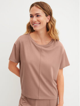 Calida Calida T-Shirt 14396 Béžová Regular Fit