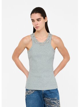 Liu Jo Liu Jo T-shirt MF5447J4822P9122 Grigio Slim Fit