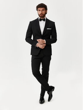 Evenemen Evenemen Garnitur Kast Ceremony Czarny Slim Fit