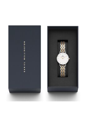 Daniel Wellington Ročna Ura Petite DW00100616 Srebrna