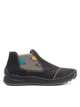 Rieker Rieker Halbschuhe 51592-00 Schwarz